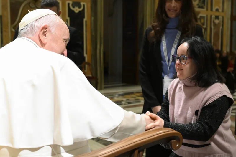  Pope Francis: The Church has a duty to welcome people with disabilities 