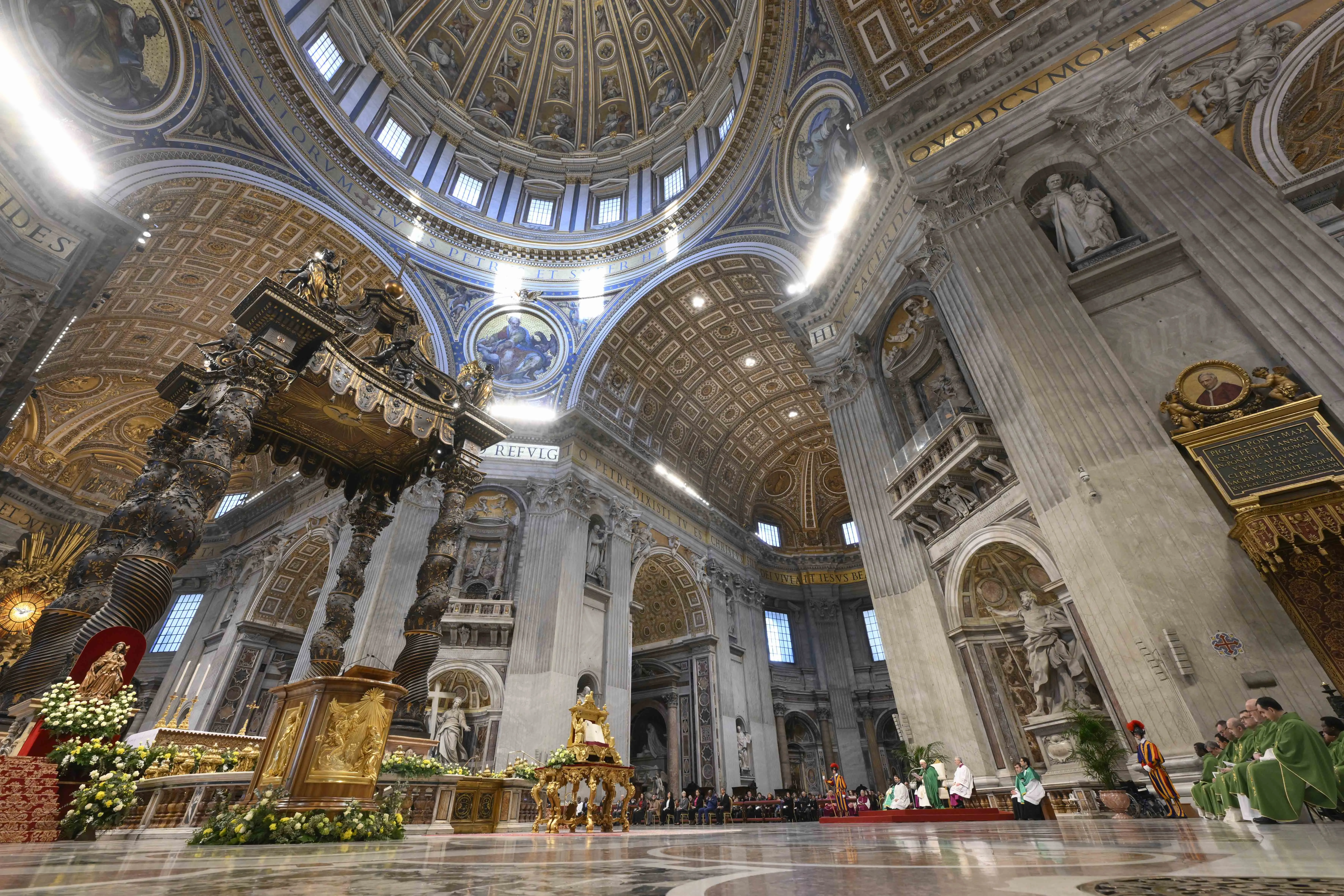 Mass for the Sunday of the Word of God on Jan. 22, 2023. Vatican Media