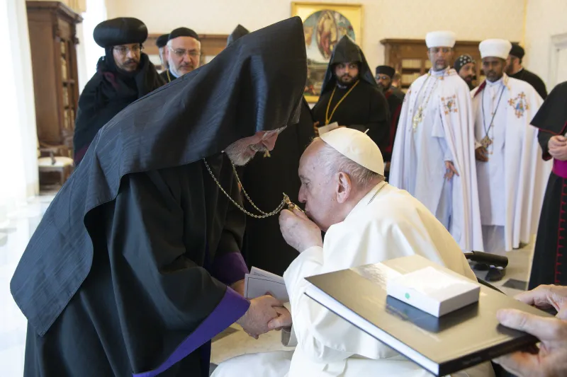 Pope Francis to Orthodox priests: ‘Unity does not come about by standing still’