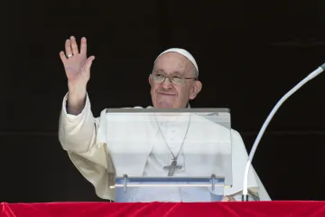 Pope Francis delivered his Angelus address on Sept. 18, 2022.