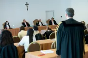 A hearing in the Vatican finance trial on May 20, 2022