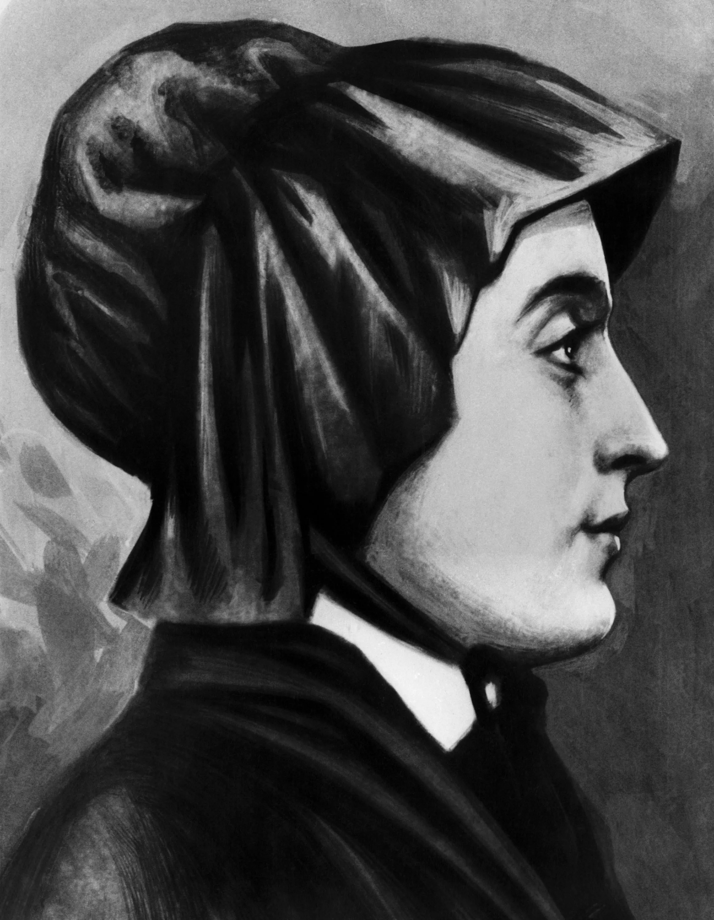 Elizabeth Ann Seton (1774-1821), the first native born United States citizen to be canonized, circa 1810s. Shutterstock