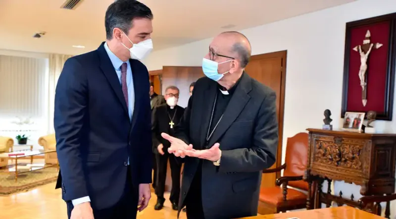  Spanish PM meets with head of country's bishops' conference 
