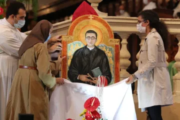The beatification of Fr. Giovanni Fornasini in Bologna, Italy, Sept. 26, 2021