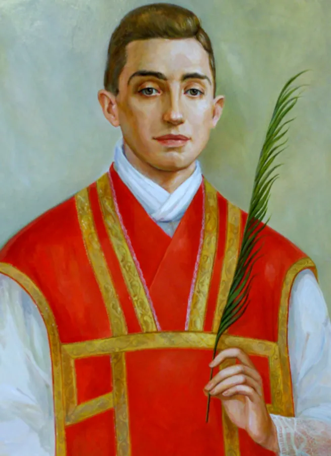 A portrait of Blessed Giovanni Fornasini. chiesadibologna.it.