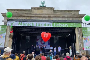 The 2021 March for Life in Berlin, Germany