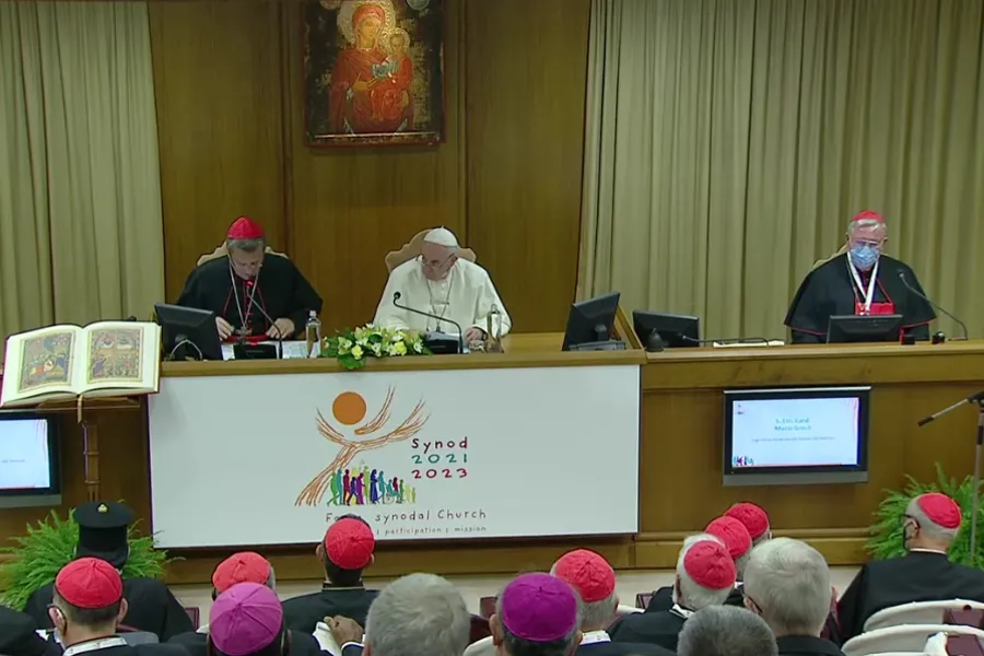 Screenshot from Vatican News YouTube channel.