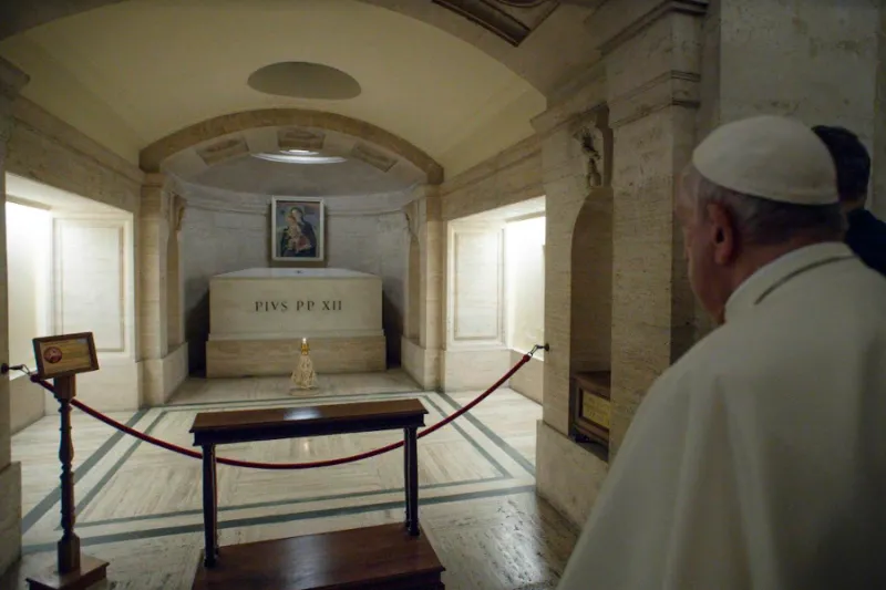 Pope Francis recalls powerful message from Pius XII 70 years later