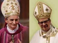 Cardinal Matteo Zuppi and Cardinal Augusto Paolo Lojudice.