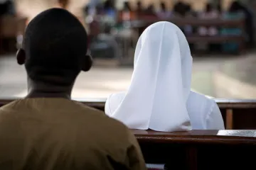 Catholics attend Mass in Ho, Ghana