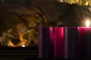 advent wreath candle