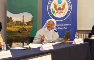 Sister Monica Chikwe, vice president, Slaves No More U.S. Embassy to the Holy See