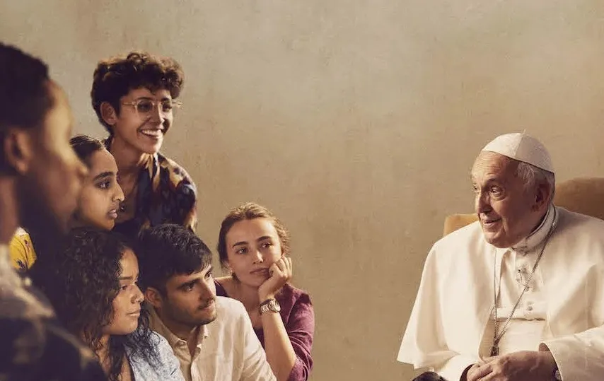 Kræft en milliard Grøn baggrund 6 hot-button issues Pope Francis and Gen Z confront in new Disney doc |  Catholic News Agency