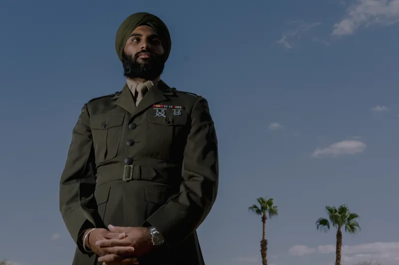 Sikhs sue US Marines over beard, turban restrictions on religious liberty grounds
