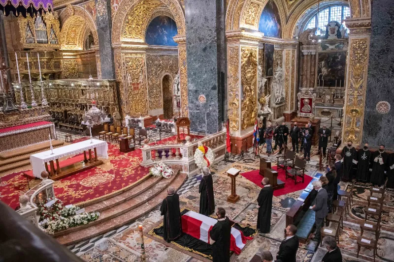 PHOTOS: The funeral of Fra’ Matthew Festing, the Order of Malta’s 79th Grand Master