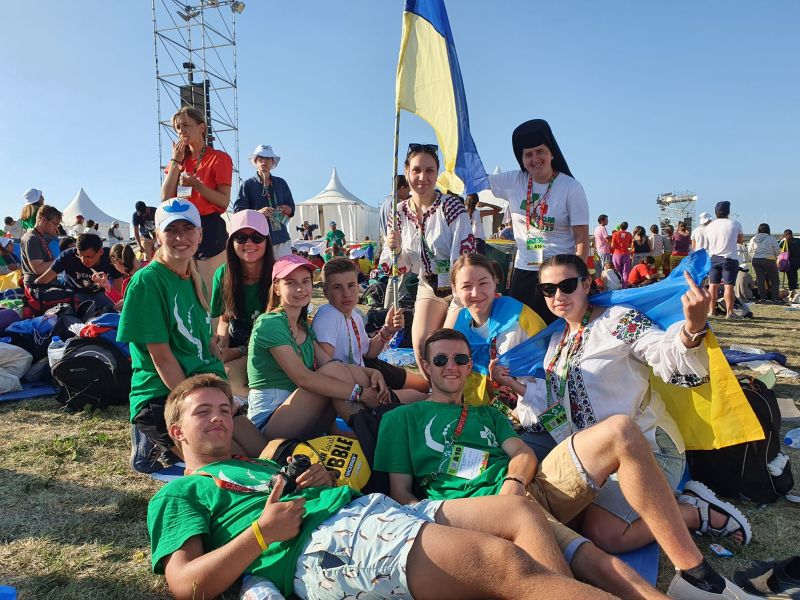 Ukrainian Catholics receive warm reception at World Youth Day 2023 in Lisbon