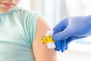 Vaccination  of child, vaccine