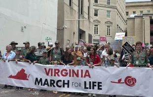 The Virginia March for Life in Richmond, Sept. 17, 2021. Christine Rousselle/CNA