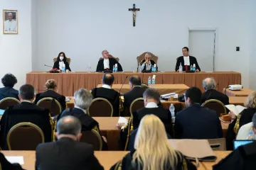 A hearing in the Vatican finance trial on May 31, 2022