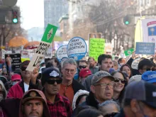 An estimated 10,000 people turned out for the Walk for Life West Coast in San Francisco  on Jan. 21, 2023, the second-largest pro-life demonstration in the U.S. after the national March for Life in Washington, D.C., which marked its 50th anniversary a day earlier.